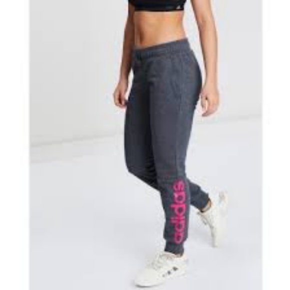 women's adidas essential linear jogger sweatpants